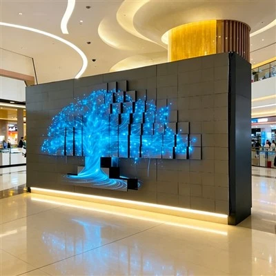Kinetische LED-Anzeige
